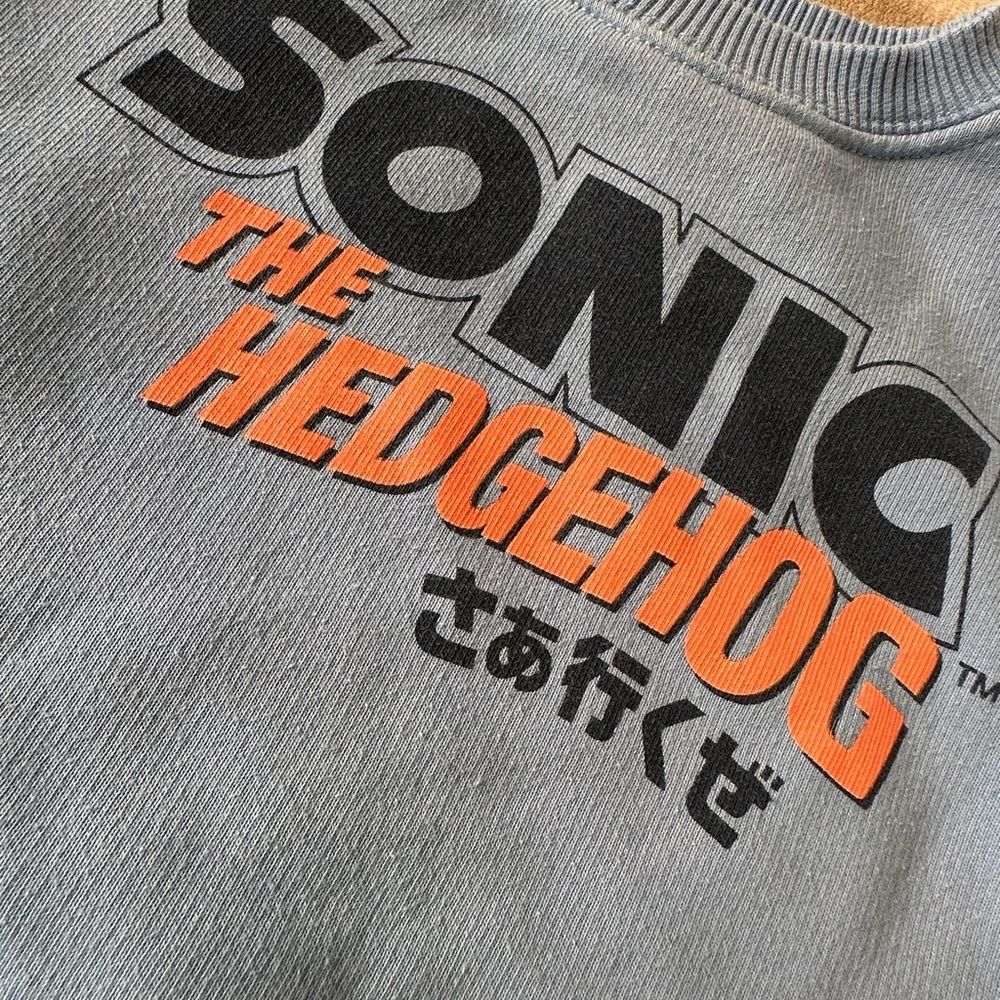 Zara Kids Blue Sonic Sweatshirt - Picture 2 of 8